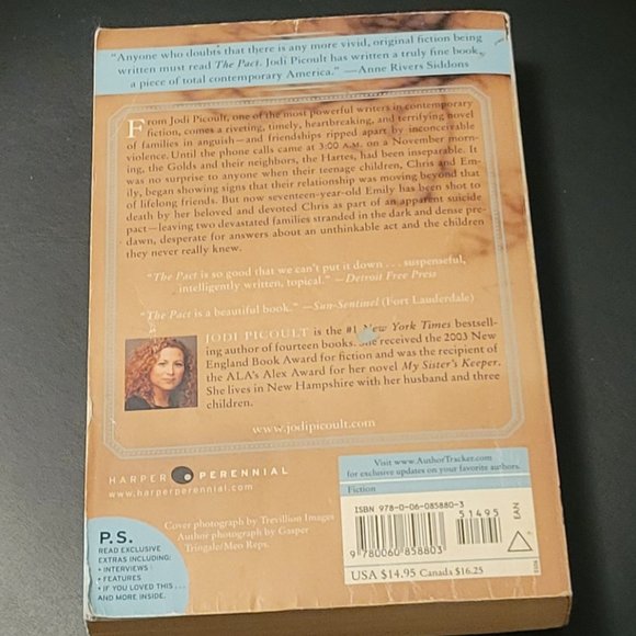 The Pact Novel by: Jodi Picoult (A Love Story) - Picture 2 of 2